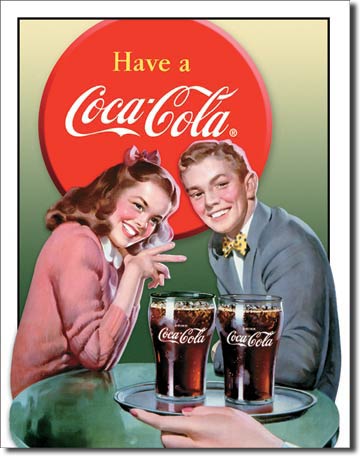 Coca Cola Young Couple